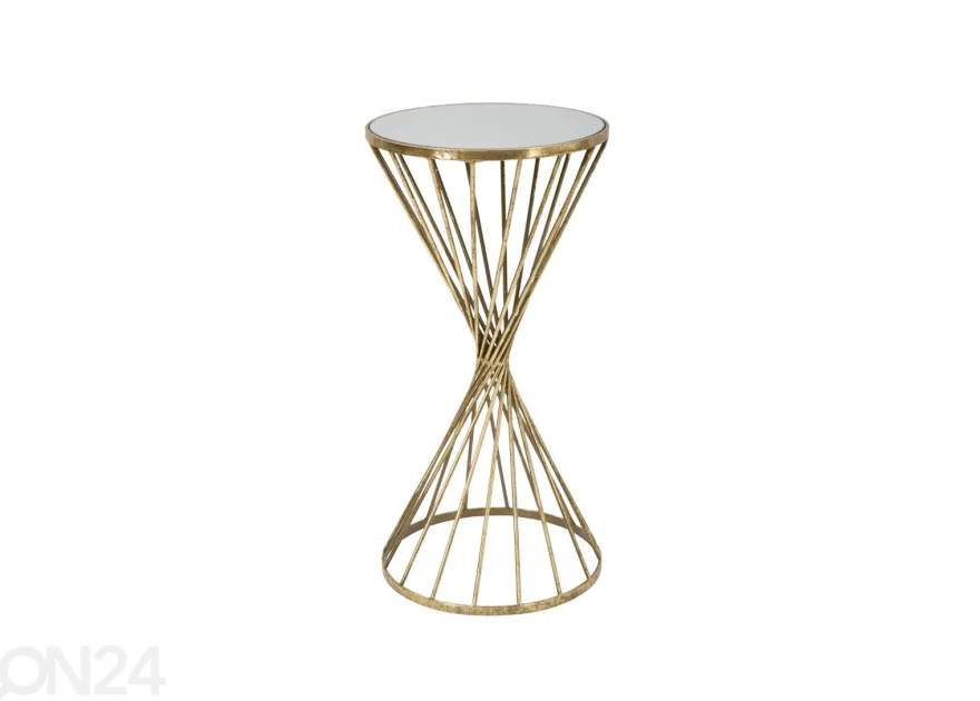 Sivupöytä Hypnos Ø35 cm, kulta