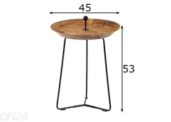 Sivupöytä Nancy Ø 52 cm