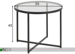 Sivupöytä Space Ø 55 cm