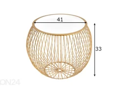 Sivupöytä Storage Ø 41 x h 33 cm