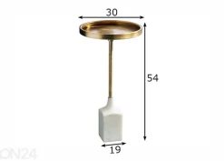 Sivupöytä Trayful Ø 30 cm