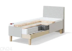 Sleepwell joustinsänky RED POCKET 80x200 cm
