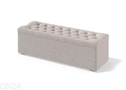 Sleepwell sängynpäätylaatikko RED/BLACK SOLHALL 120 cm