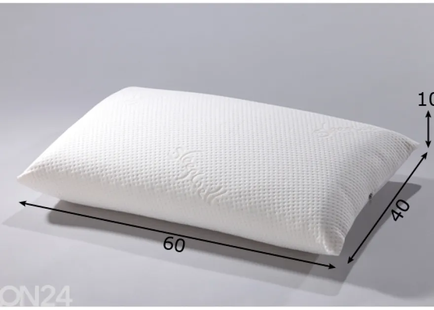 Sleepwell tyyny Latex Soft 40x60x12 cm