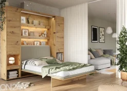 Sängynpääty Lenart BED CONCEPT pystysuoraan kaappisänkyyn 160x200 cm