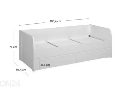 Sänky Erden 90x200 cm