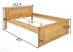 Sänky Hugo 140x200 cm