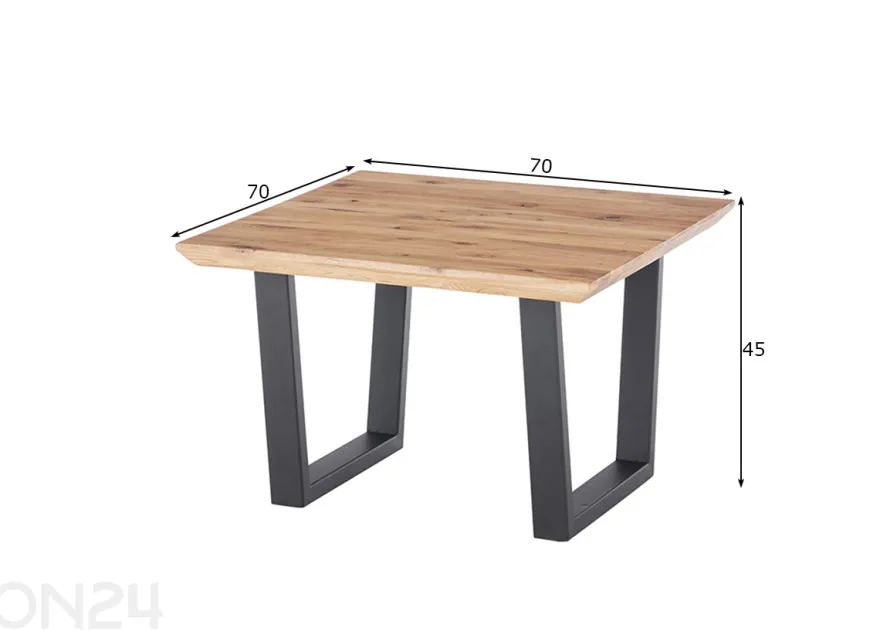 Sohvapöytä Asola 70 cm