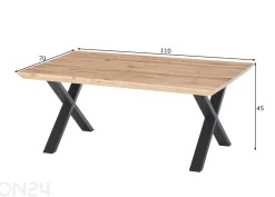Sohvapöytä Asola 110 cm