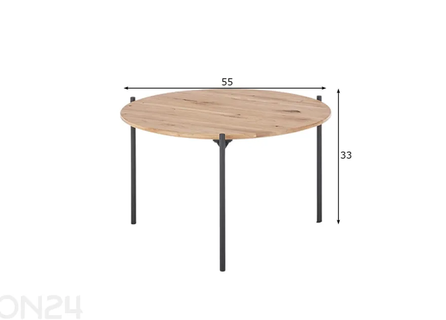 Sohvapöytä Assuan Ø55 cm