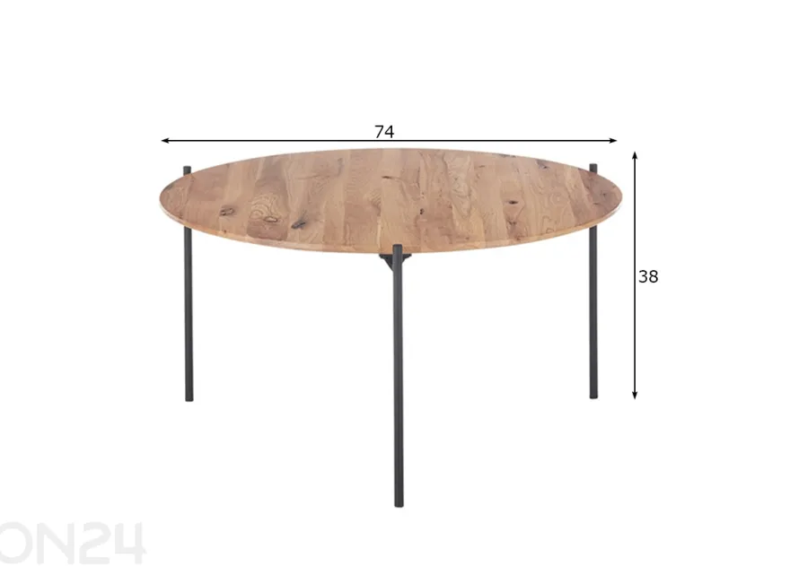 Sohvapöytä Assuan Ø55 cm