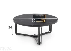 Sohvapöytä Ø 80 cm