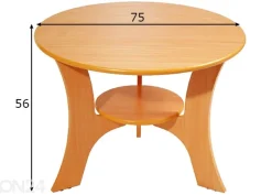 Sohvapöytä Ø 75 cm