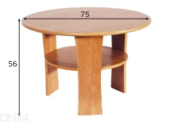 Sohvapöytä Ø 75 cm
