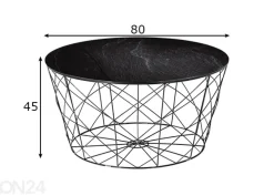 Sohvapöytä 80 cm