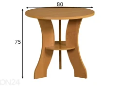 Sohvapöytä Ø 80 cm