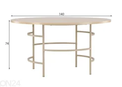 Sohvapöytä Copenhagen Ø 140 cm