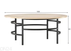 Sohvapöytä Copenhagen Ø 100 cm