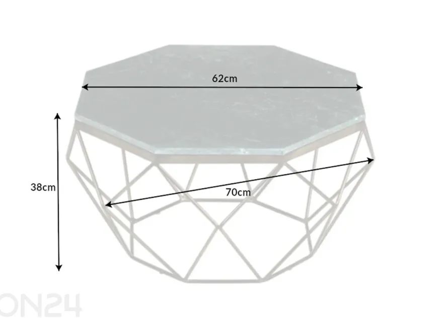 Sohvapöytä Diamond