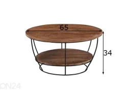 Sohvapöytä Evan Ø 65 cm
