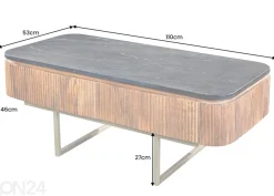 Sohvapöytä Gatsby 53x110 cm