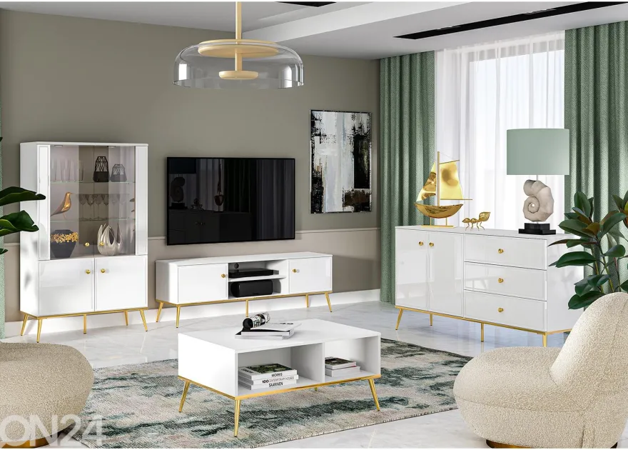 Sohvapöytä Gloss 60x90 cm
