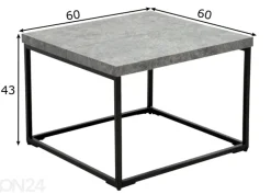 Sohvapöytä Hillstone 60x60 cm