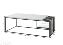 Sohvapöytä Juba 120 cm