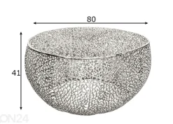 Sohvapöytä Leaf Ø 80 cm