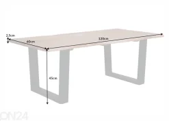 Sohvapöytä Mammut 60x120 cm