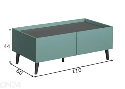 Sohvapöytä Melton 110x60 cm