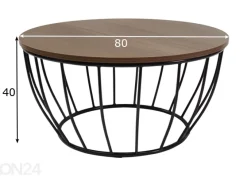 Sohvapöytä Nevada Ø 80 cm
