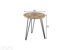 Sohvapöytä Nevis Ø 46 cm