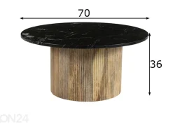 Sohvapöytä Nova Ø 70 cm