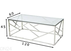 Sohvapöytä Orion 60x120 cm