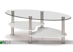 Sohvapöytä OVAL 90x55 cm