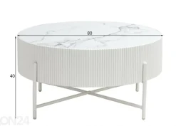 Sohvapöytä Round Ø 80 cm