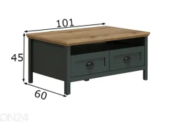 Sohvapöytä Stanton 101x60 cm