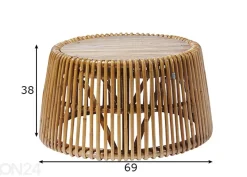 Sohvapöytä Tom Tailor 69 cm, luonnollinen