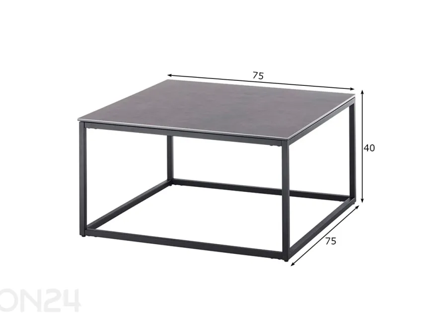 Sohvapöytä Varna 75 cm