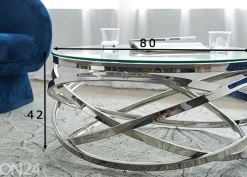 Sohvapöytä Vela Ø 80 cm