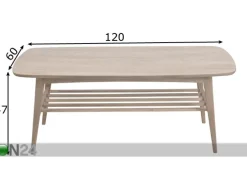 Sohvapöytä Ventura 120x60 cm