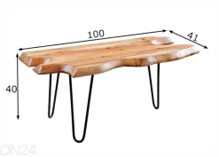 Sohvapöytä Wild 100x41 cm