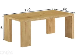 Sohvapöytä 120x60 cm