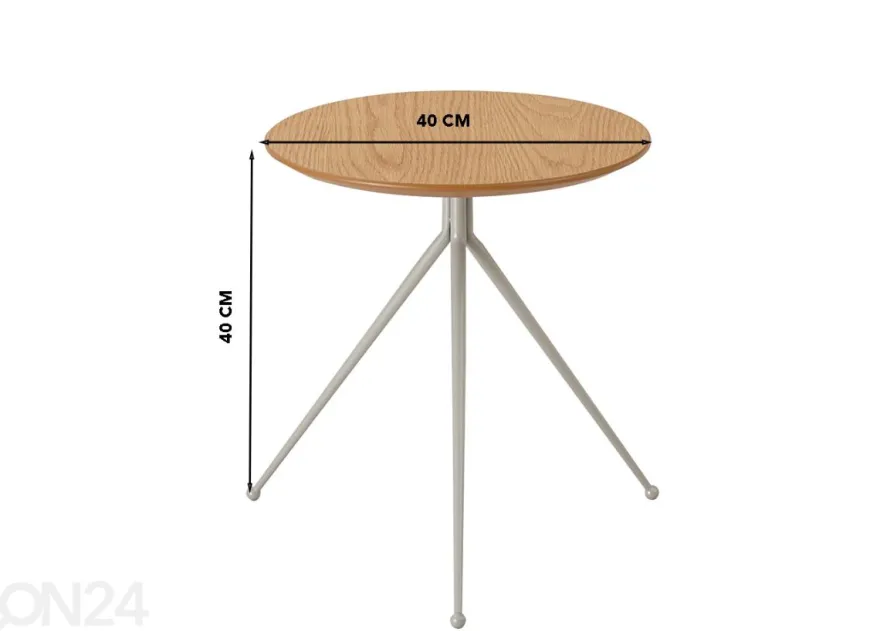 Sohvapöytä Zara Ø 40 cm