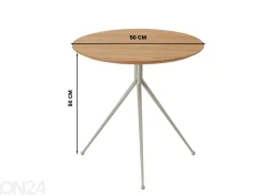 Sohvapöytä Zara Ø 50 cm