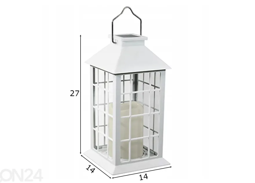 Solarvalo Lantern LED, 2 kpl
