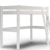 Suwem korkea parvisänky Lahe MINI viistotikkailla 80x160 cm
