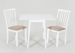 Taittopöytä Avola valkoinen 75x45-90 cm