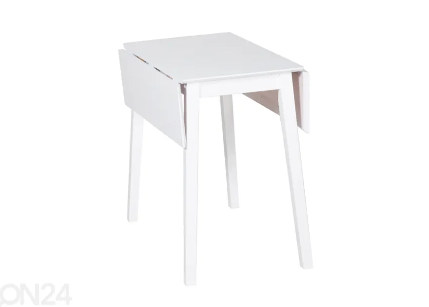 Taittopöytä Avola valkoinen 75x45-90 cm
